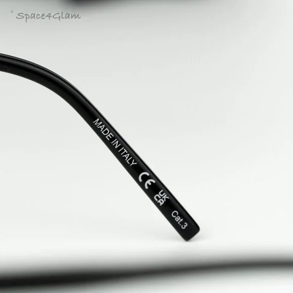 Saint Laurent Men Sunglasses Black Square SL474 001 BRAND NEW - Picture 8 of 13